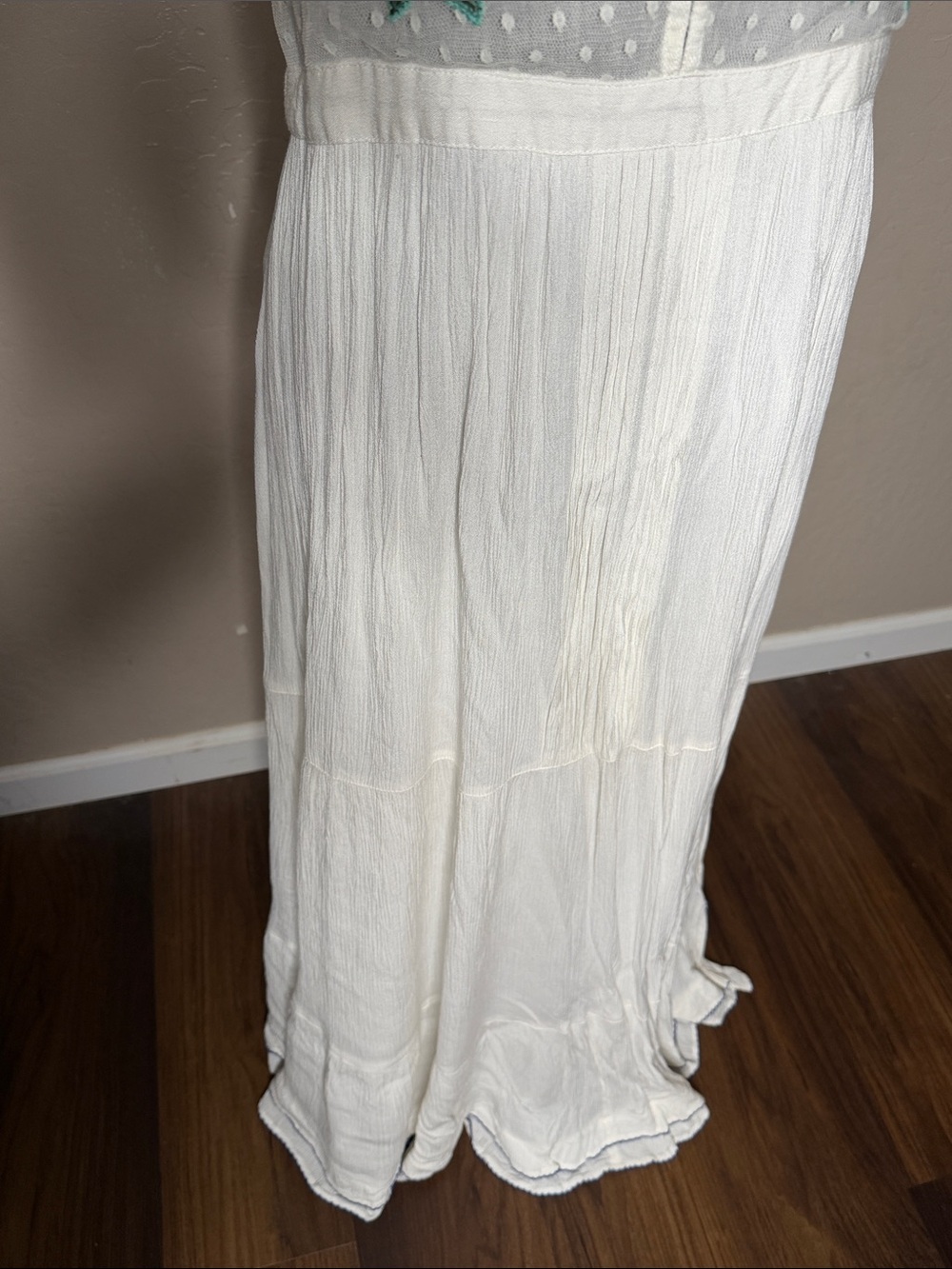 Lulu's White Maxi Dress with Multicolor Floral Embroidery - Picture 5 of 10